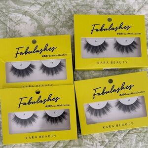 Kara Beauty Fabulashes 3D Faux Mink Lashes - Black